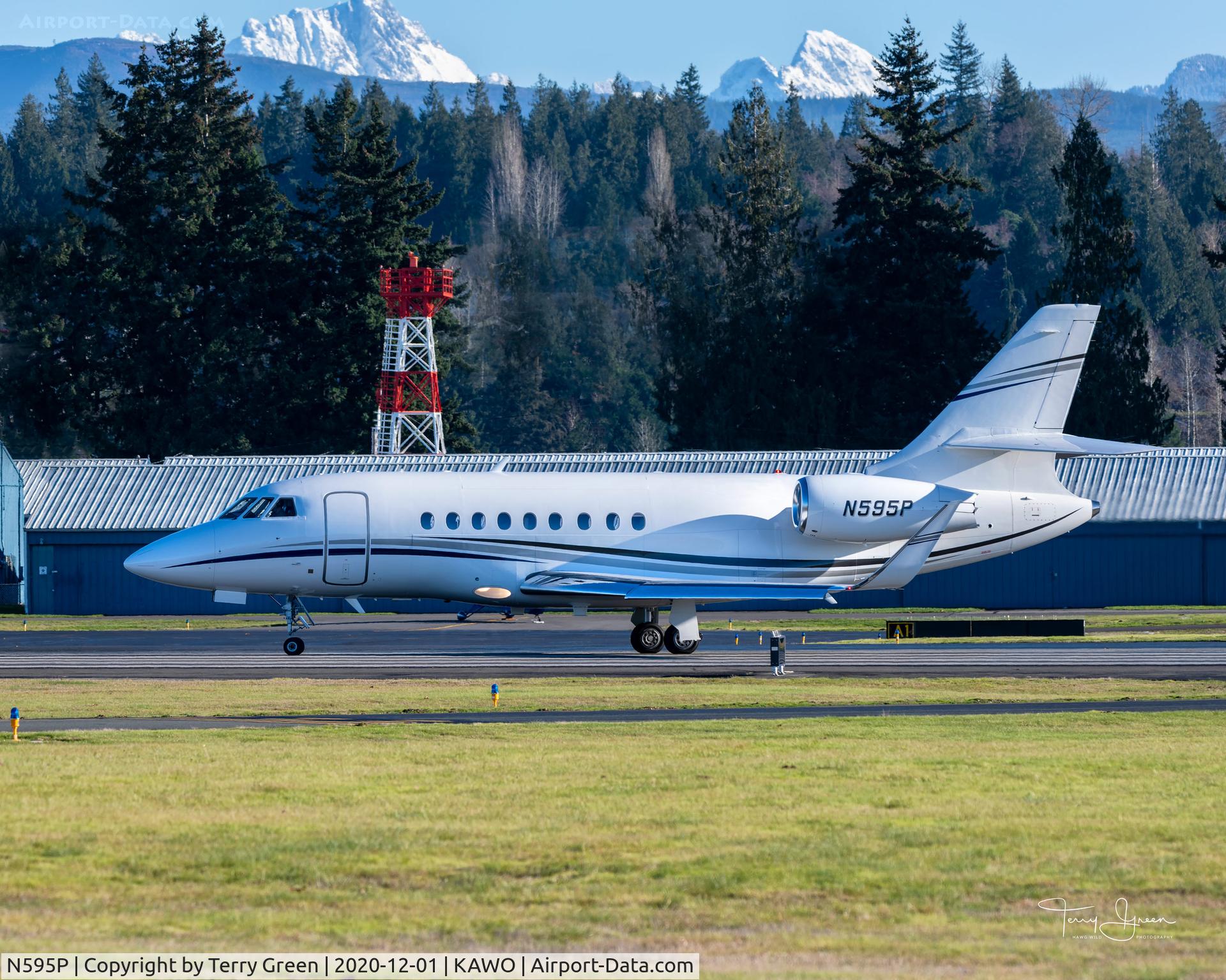 N595P, 2018 Dassault Falcon 2000S C/N 741, KAWO