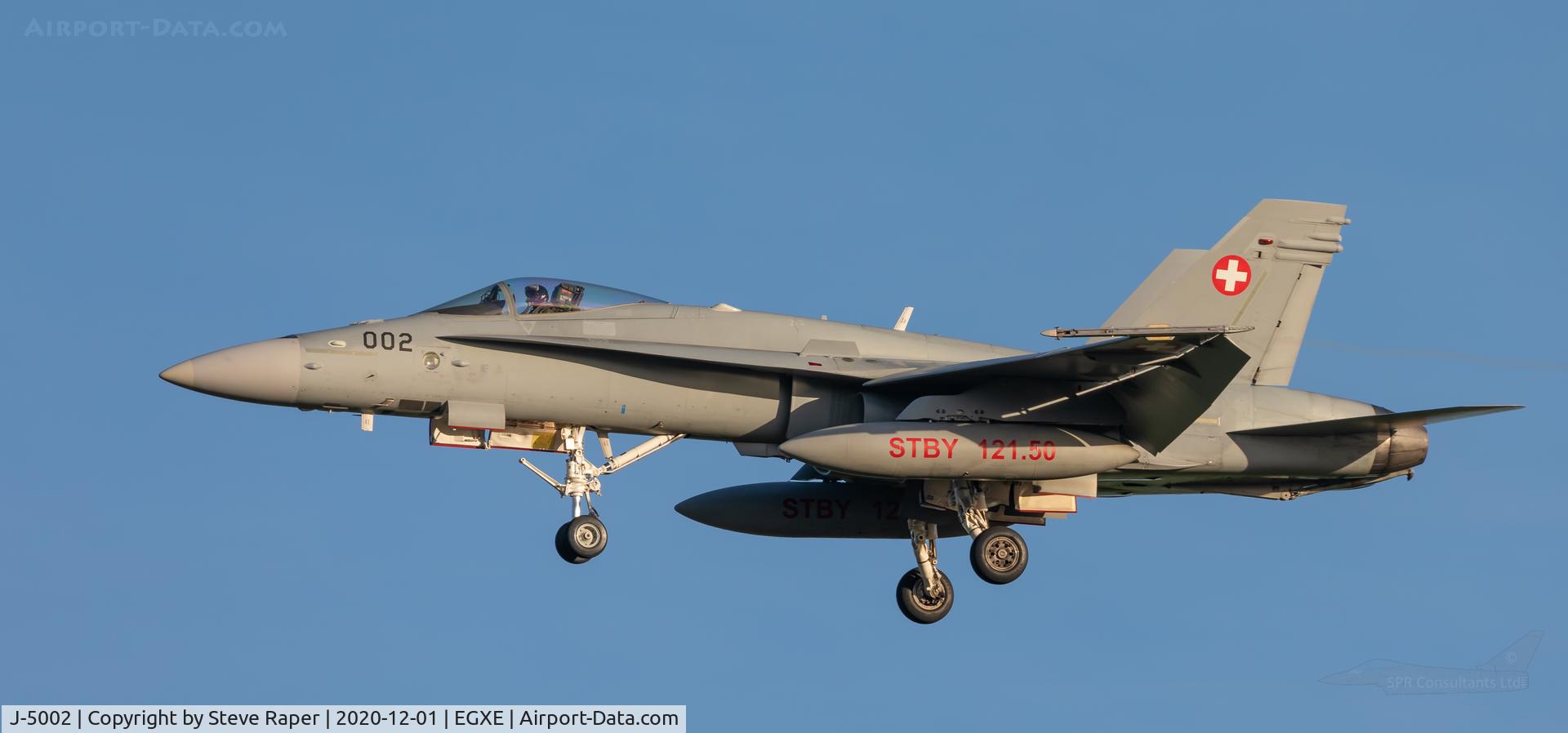 J-5002, McDonnell Douglas F/A-18C Hornet C/N 1315/SFC002, Ex Yorknite 2020