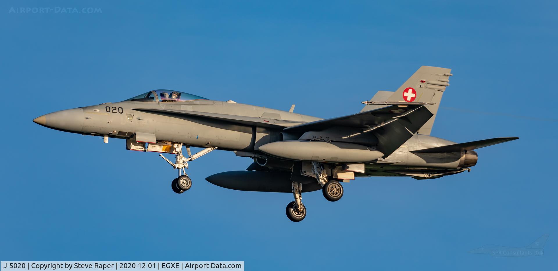 J-5020, McDonnell Douglas F/A-18C Hornet C/N 1369/SFC020, Ex Yorknite 2020