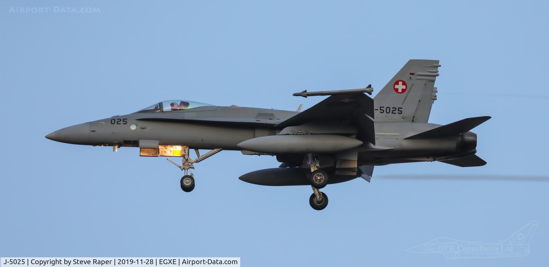 J-5025, McDonnell Douglas F/A-18C Hornet C/N 1374/SFC025, Ex Yorknite 2019
