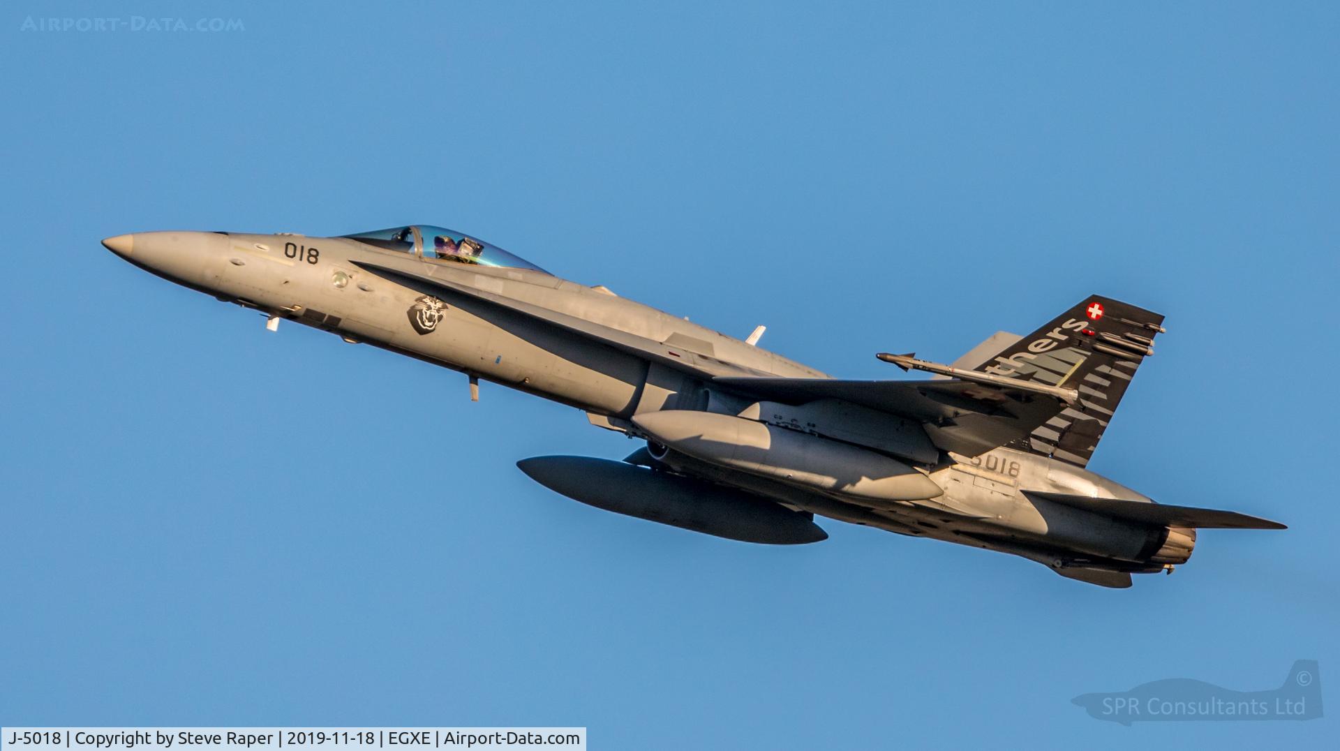 J-5018, 1998 McDonnell Douglas F/A-18C Hornet C/N 1366, Ex Yorknite 2019