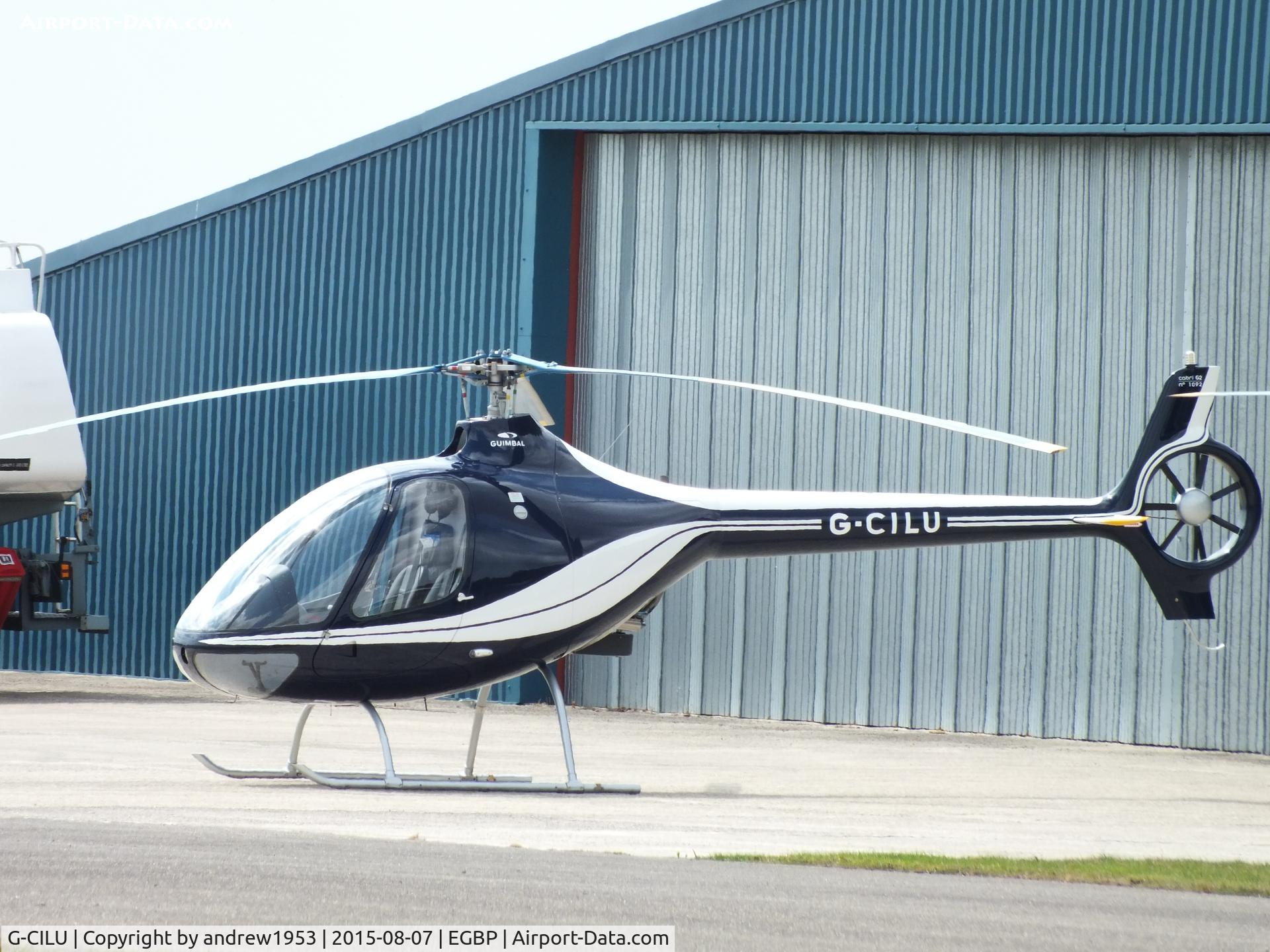 G-CILU, 2015 Guimbal Cabri G2 C/N 1092, G-CILU at Cotswold Airport.