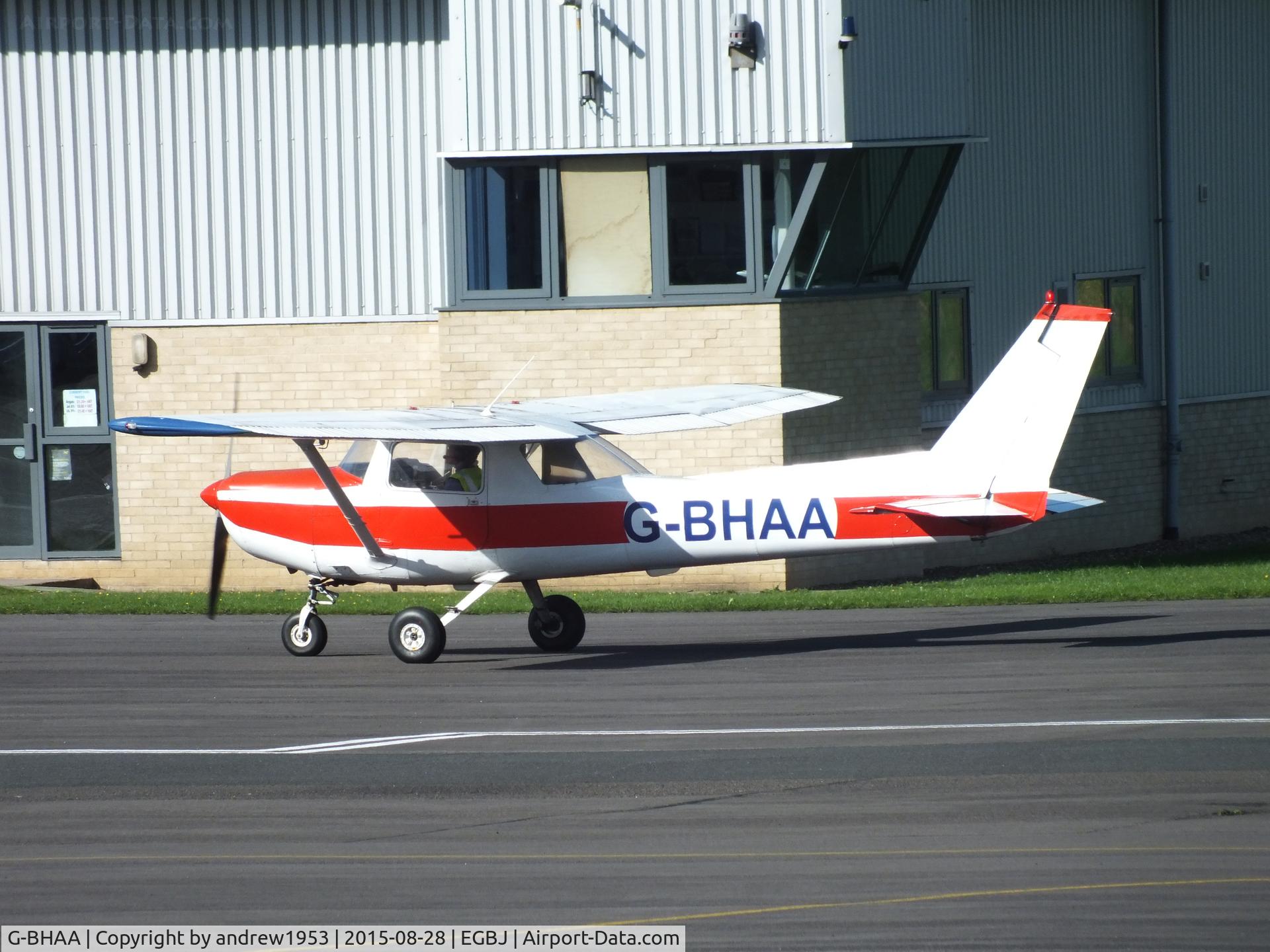 G-BHAA, 1978 Cessna 152 C/N 15281330, G-BHAA at Gloucestershire Airport.