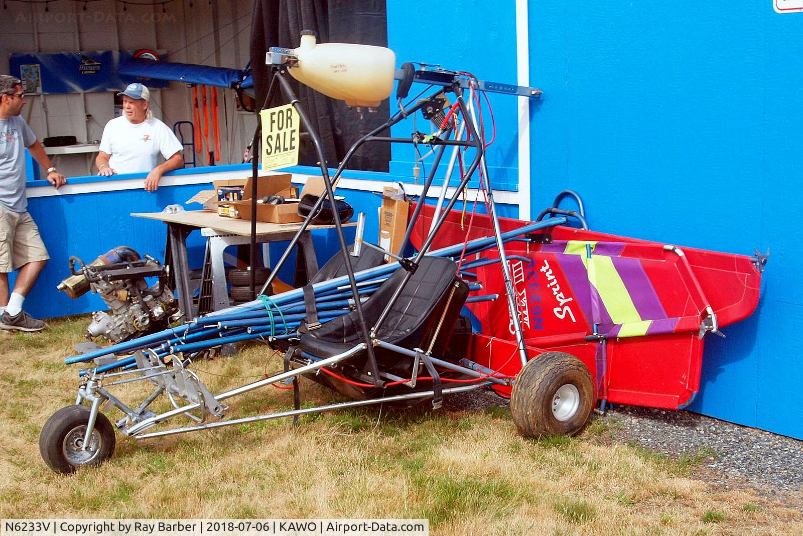 N6233V, 1993 Quicksilver Sprint II C/N 1992 SPRINT 395, N6233V   Quicksilver Sprint II [1992 SPRINT 395] Arlington Municipal~N 06/07/2018