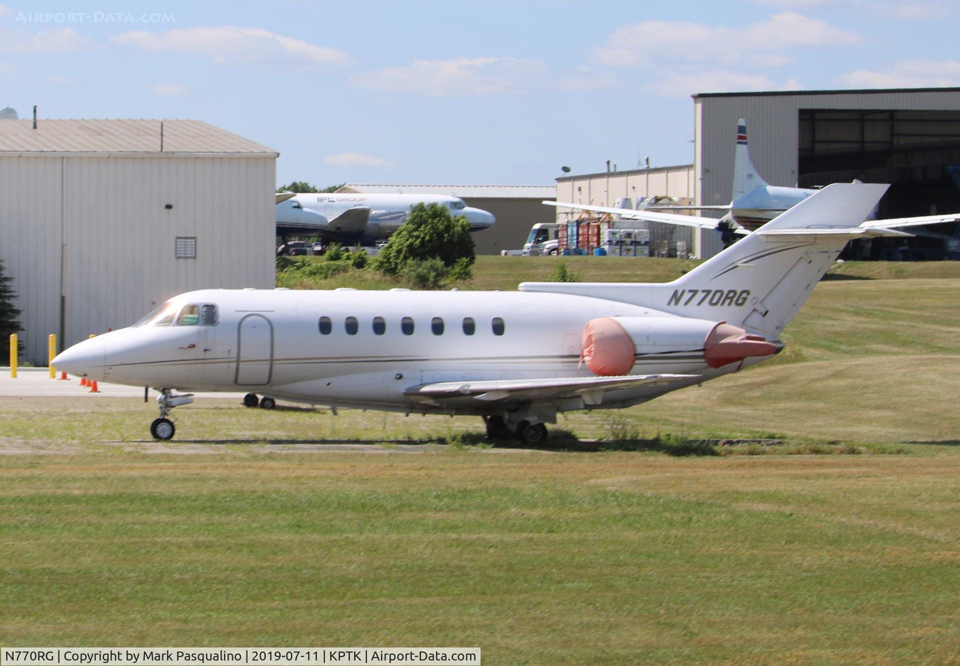 N770RG, 1993 British Aerospace BAe.125-1000A C/N 259025, BAE.125-1000A