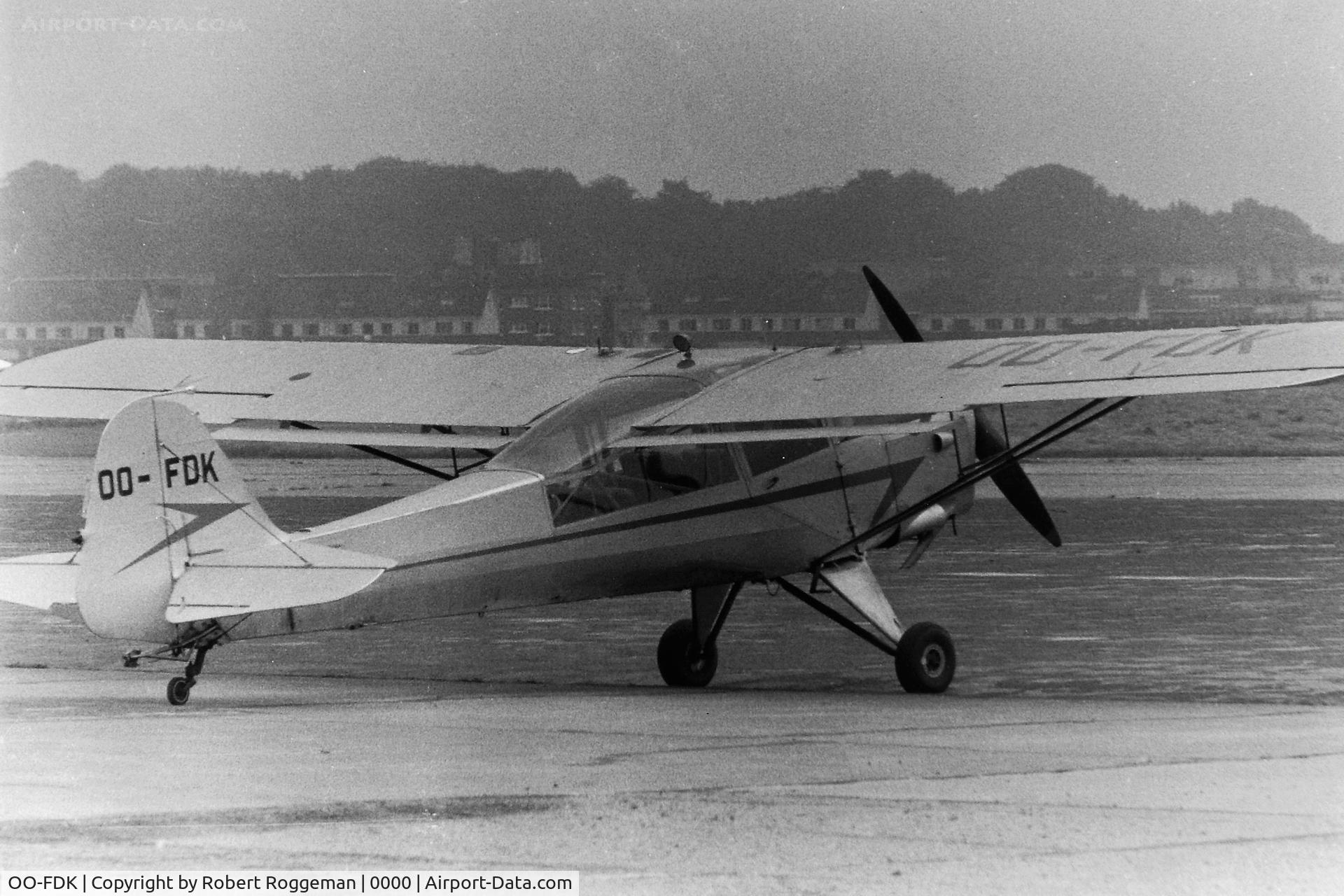 OO-FDK, Auster AOP.6 C/N 2831, MID 1960's.