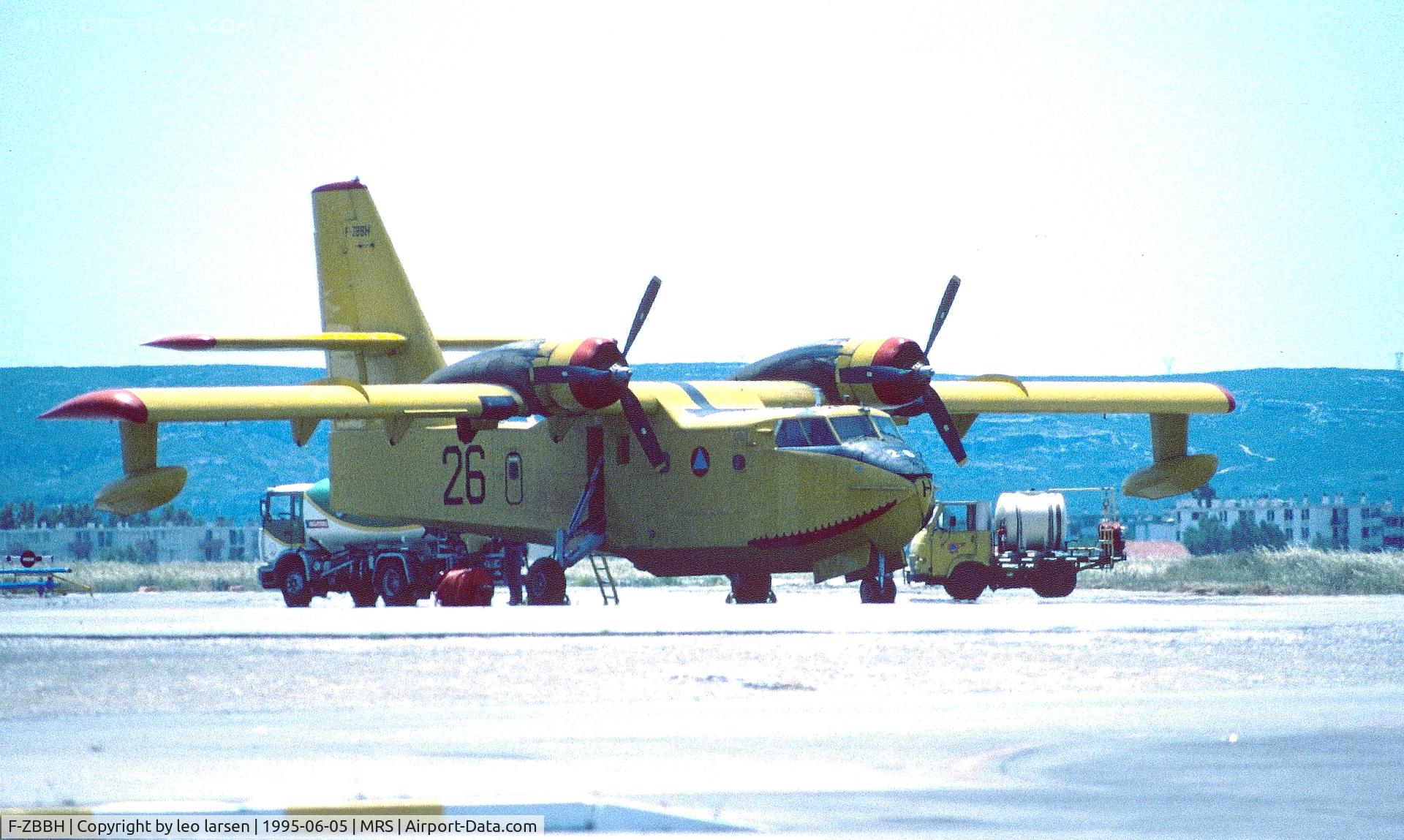 F-ZBBH, 1970 Canadair CL-215-I (CL-215-1A10) C/N 1026, Marseille 5.6.1995