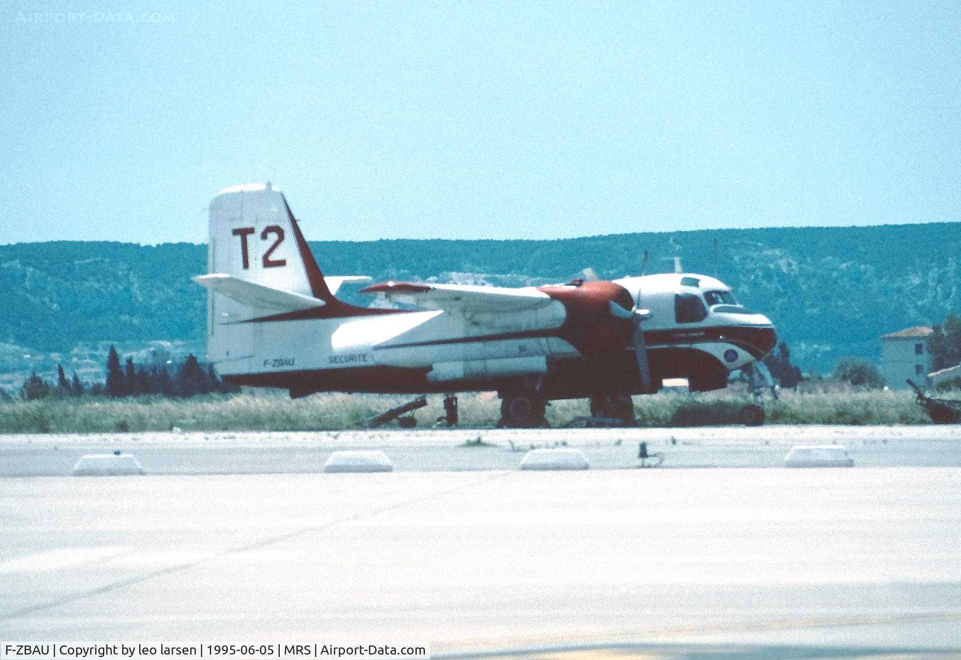 F-ZBAU, 1958 Grumman (Conair) CS2F Firecat C/N DHC-32, Marseille 5.6.1995