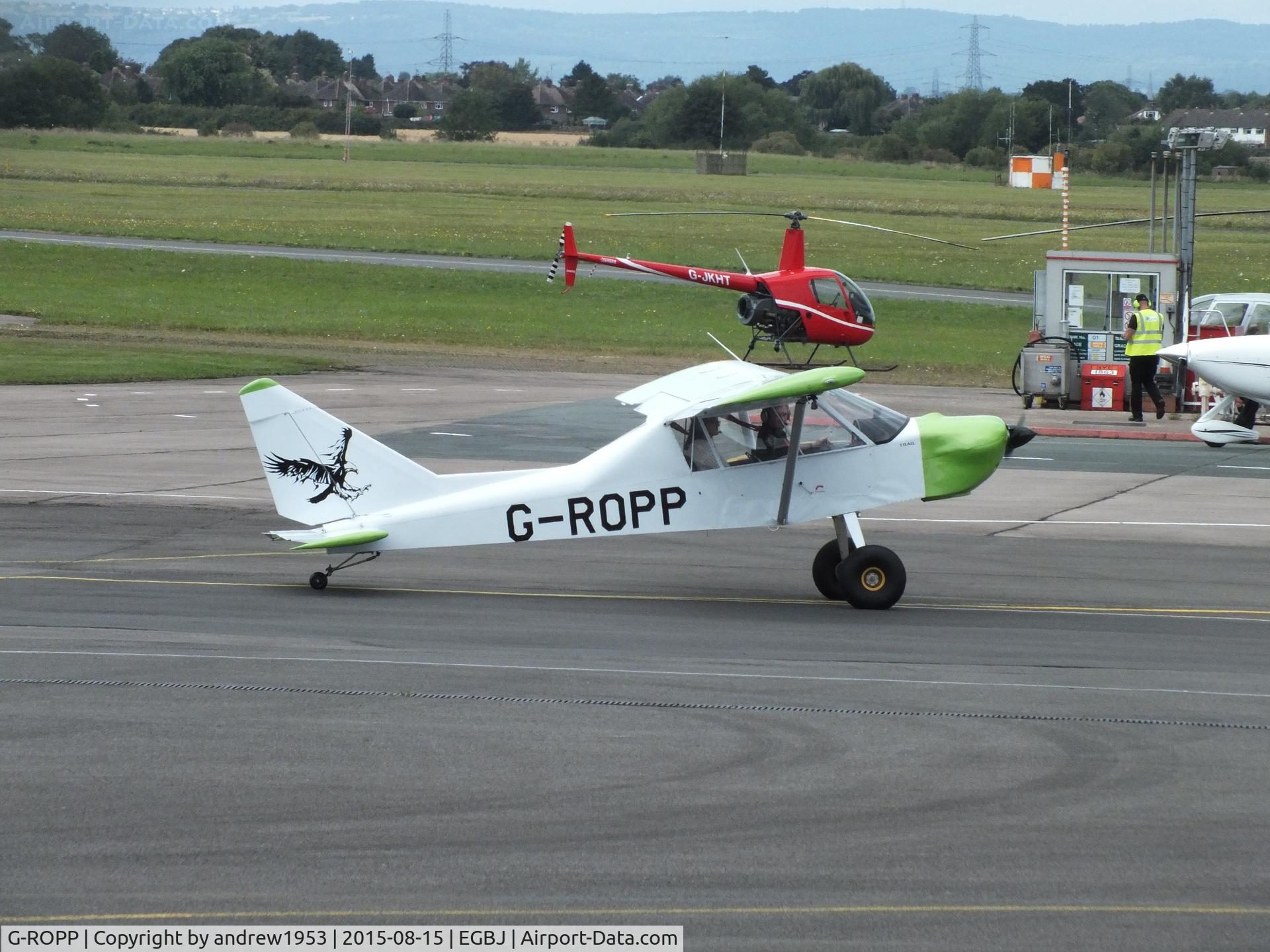 G-ROPP, 2012 Groppo Trial C/N LAA 372-15178, G-ROPP at Gloucestershire Airport.