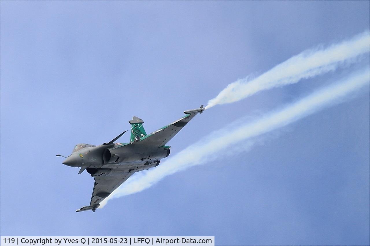 119, 2010 Dassault Rafale C C/N 119, Dassault Rafale C, On display, La Ferté-Alais Airfield (LFFQ) Air show 2015