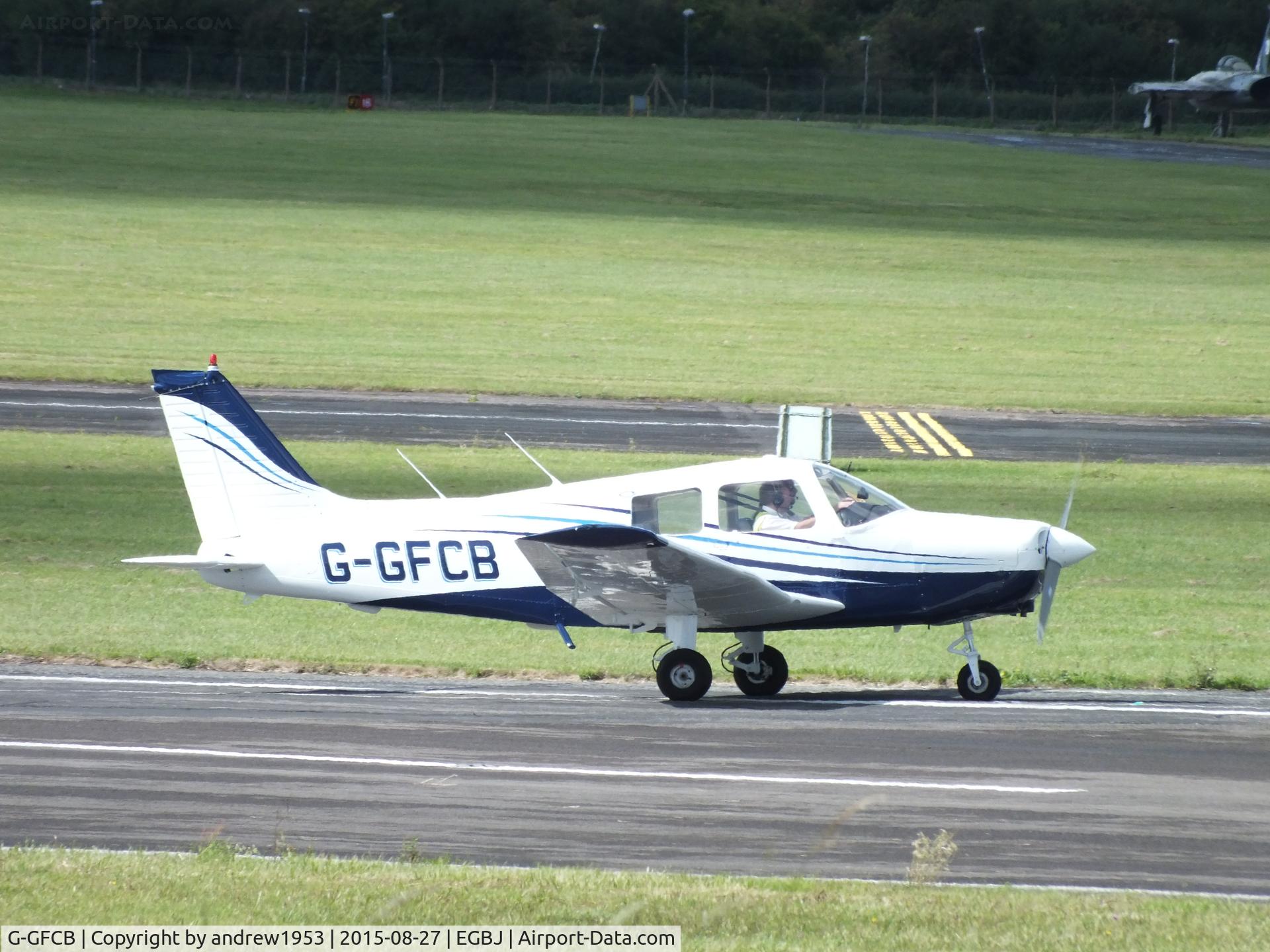 G-GFCB, 1989 Piper PA-28-161 Cadet C/N 2841101, G-GFCB at Gloucestershire Airport.