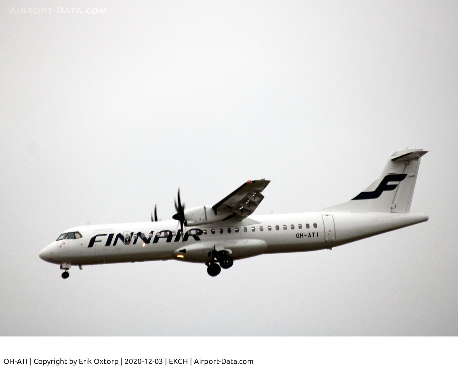 OH-ATI, 2008 ATR 72-212A C/N 783, OH-ATI landing rw 22L