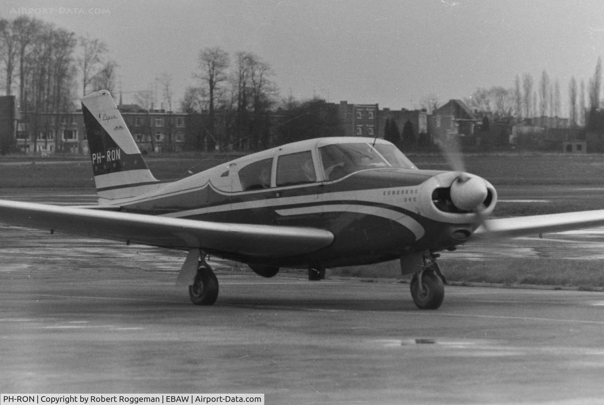 PH-RON, 1960 Piper PA-24-250 Comanche C/N 24-2166, MID 1960's.