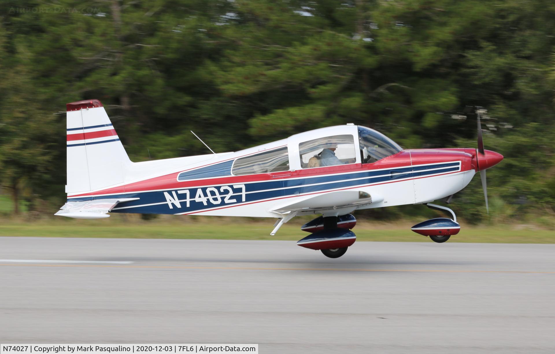 N74027, 1975 Grumman American AA-5B Tiger C/N AA5B-0104, Grumman American AA-5B