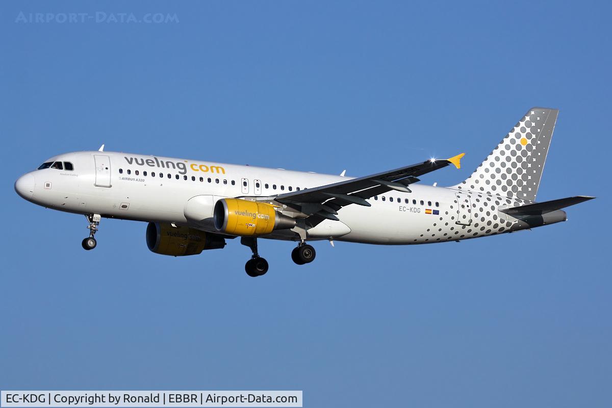 EC-KDG, 2007 Airbus A320-214 C/N 3095, at bru