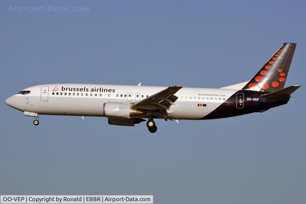 OO-VEP, 1996 Boeing 737-43Q C/N 28489, at bru