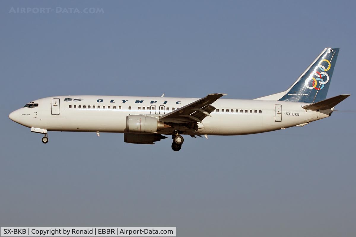 SX-BKB, 1991 Boeing 737-484 C/N 25314/2124, at bru