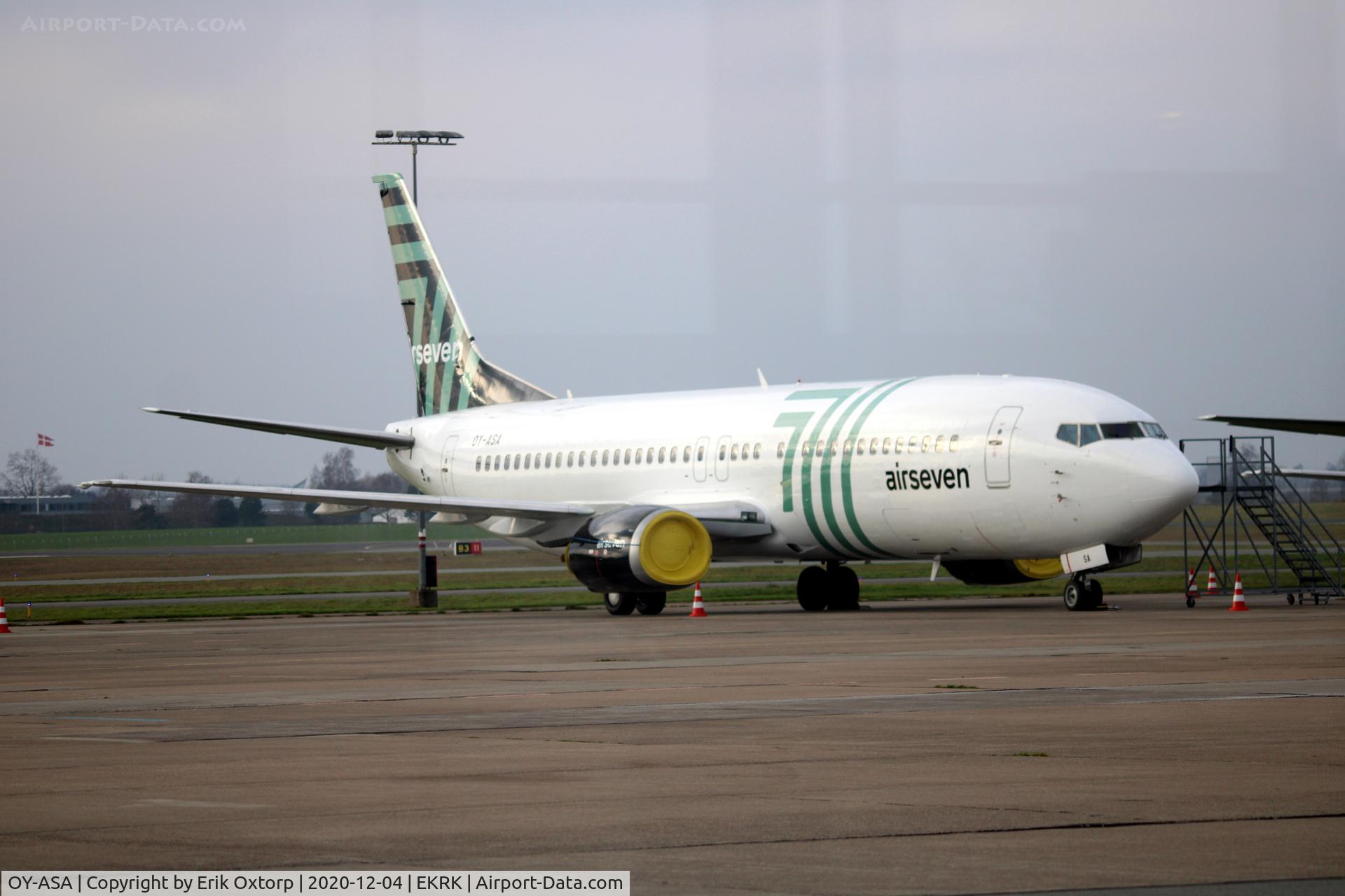OY-ASA, 1990 Boeing 737-405 C/N 24644, OY-ASA in RKE