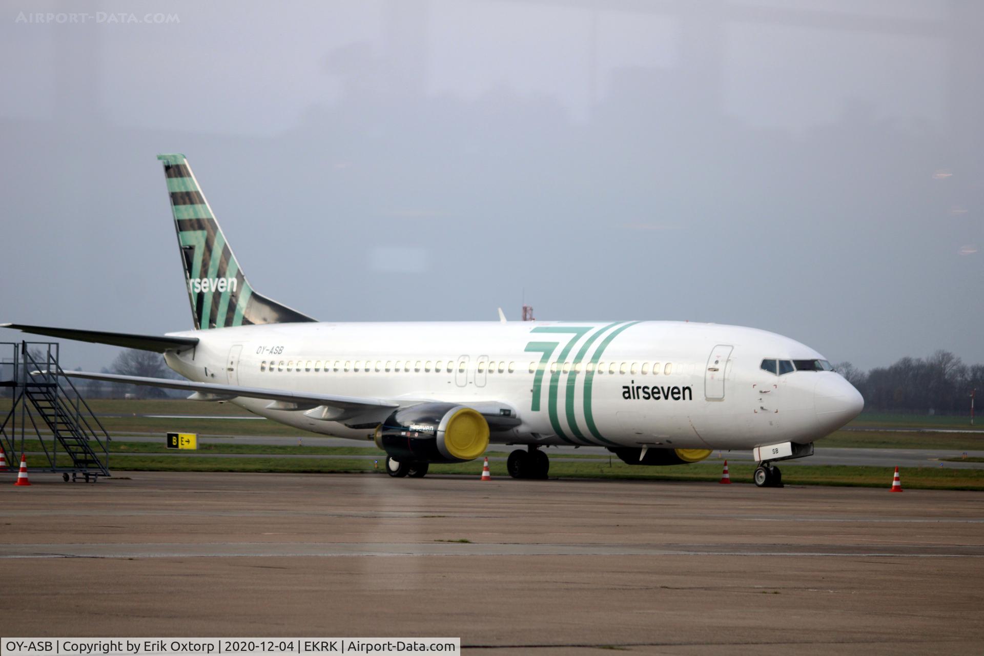 OY-ASB, 1992 Boeing 737-430 C/N 27007, OY-ASB in RKE