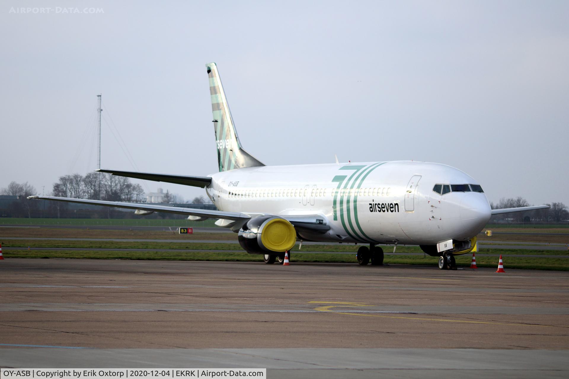 OY-ASB, 1992 Boeing 737-430 C/N 27007, OY-ASB in RKE