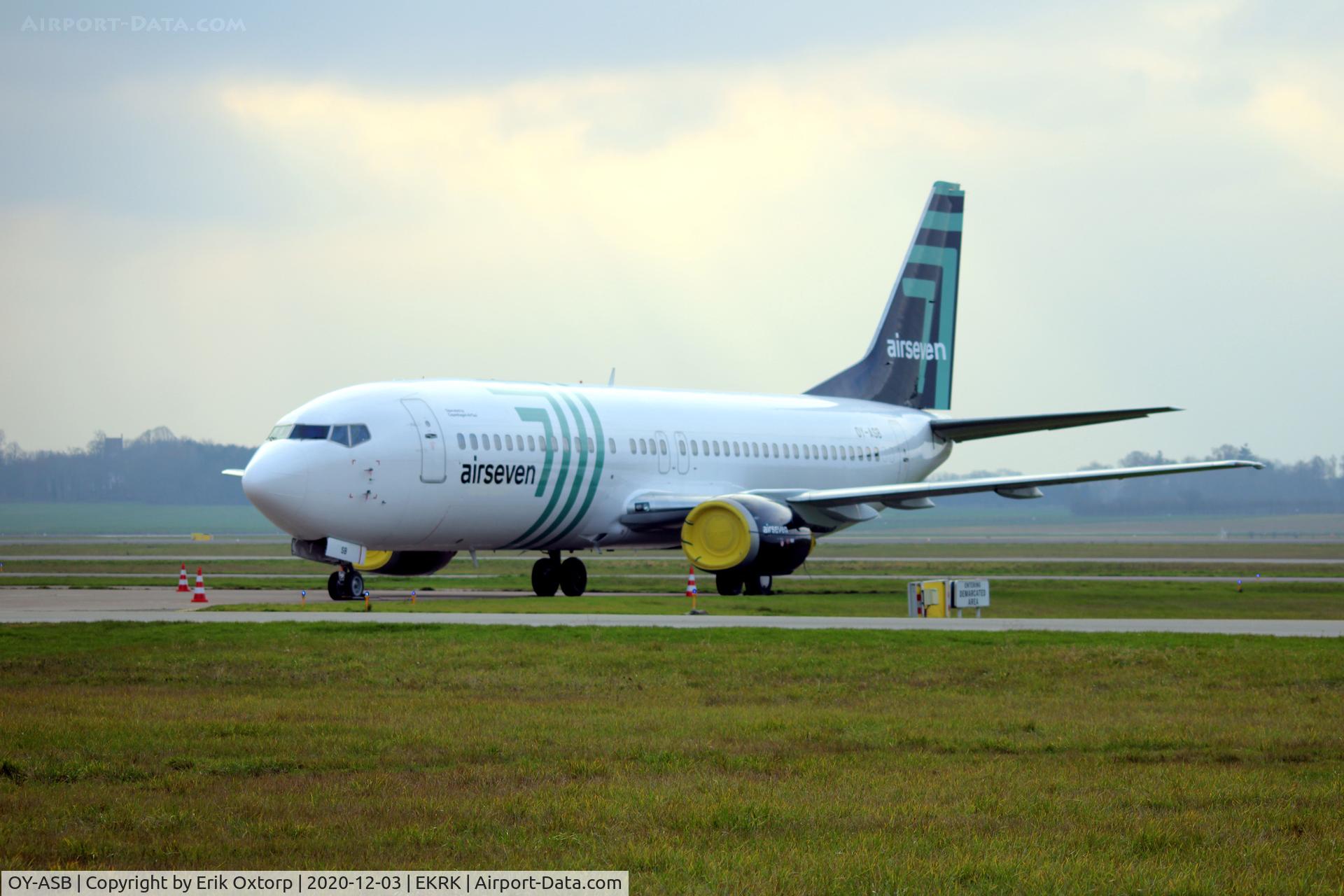 OY-ASB, 1992 Boeing 737-430 C/N 27007, OY-ASB in RKE