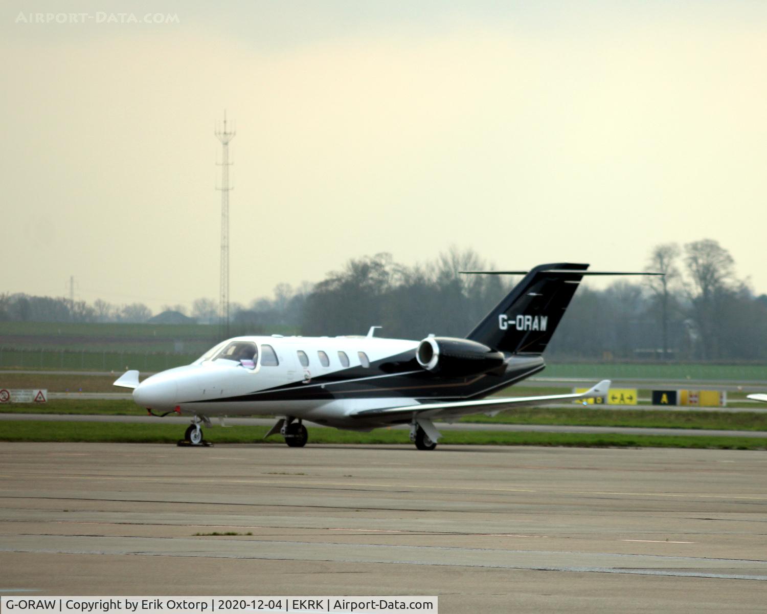 G-ORAW, 2015 Cessna 525 Citation M2 C/N 525-0892, G-ORAW in RKE