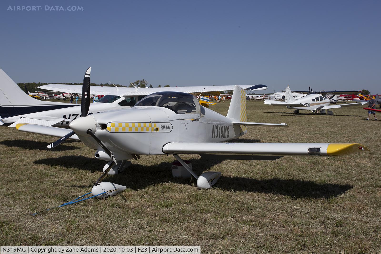 N319MG, Vans RV-6A C/N 22202, 2020 Ranger Antique Airfield Fly-In, Ranger, TX
