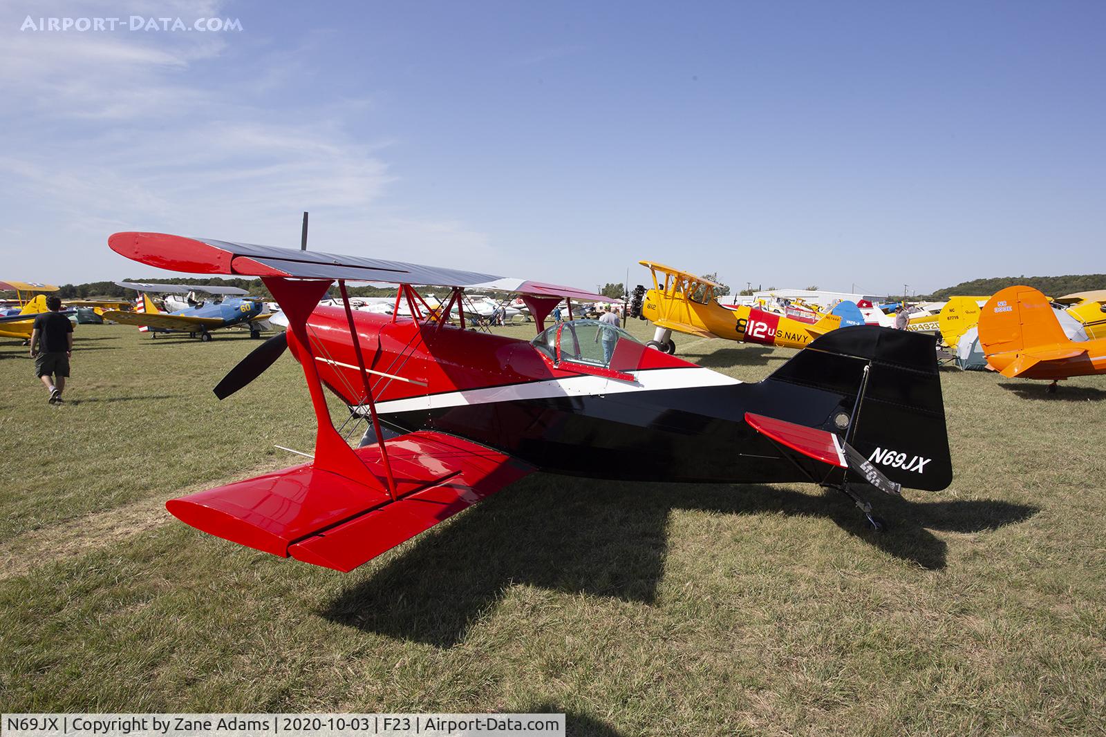N69JX, 2017 AEROBATIC AIRCRAFT TEXAS INC PITTS S2S C/N SN69, 2020 Ranger Antique Airfield Fly-In, Ranger, TX