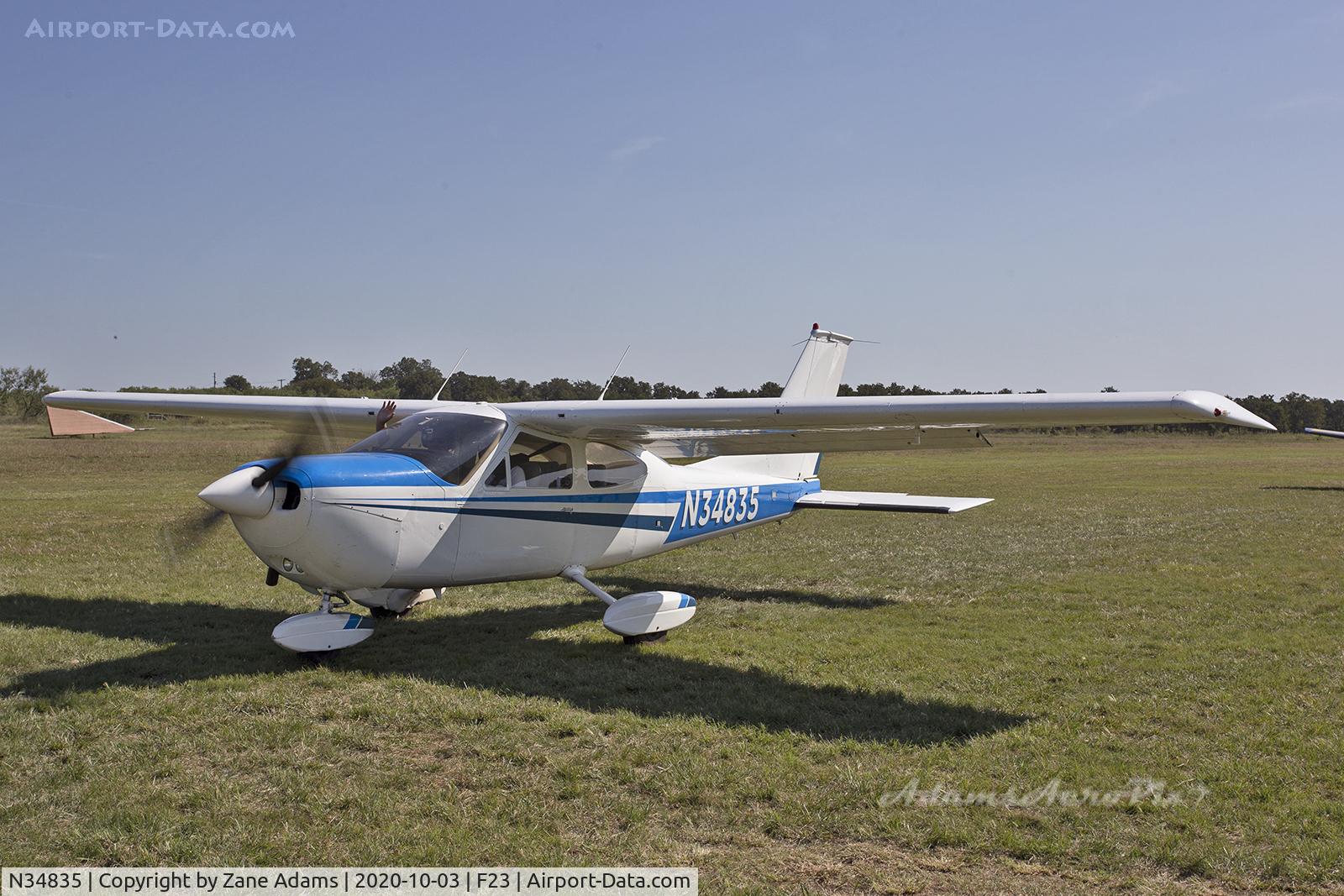 N34835, 1973 Cessna 177B Cardinal C/N 17702033, 2020 Ranger Antique Airfield Fly-In, Ranger, TX
