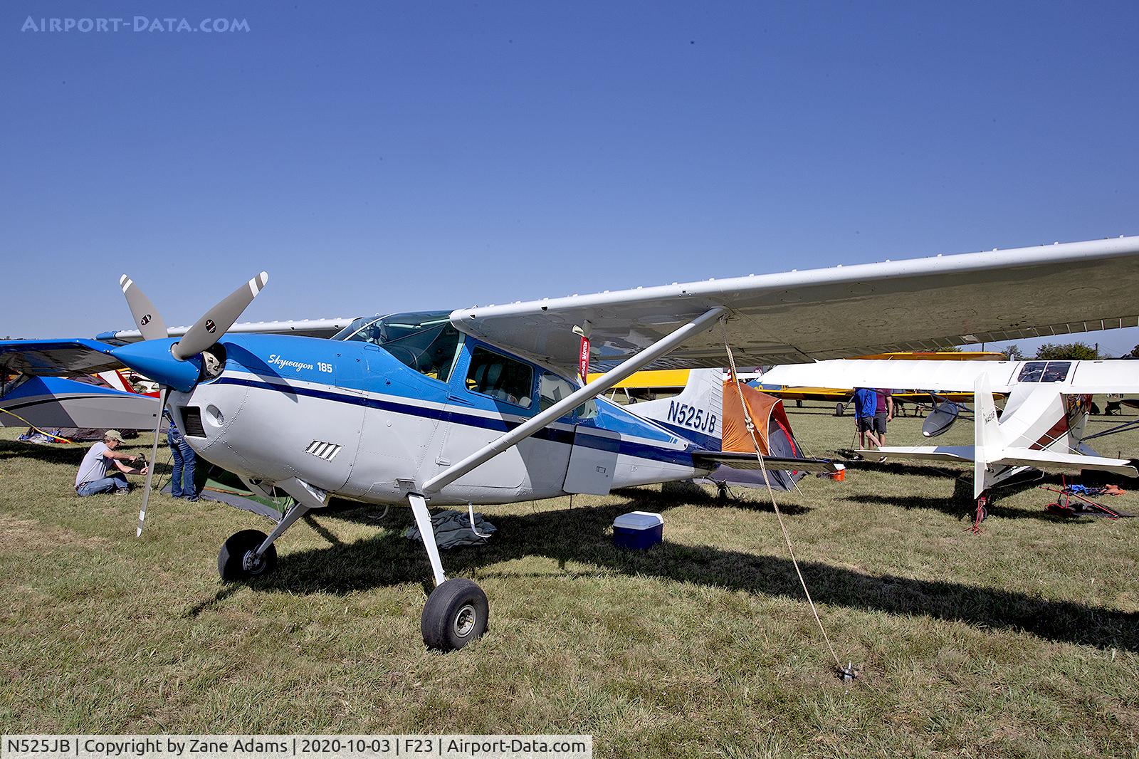 N525JB, 1979 Cessna A185F Skywagon 185 C/N 18503907, 2020 Ranger Antique Airfield Fly-In, Ranger, TX