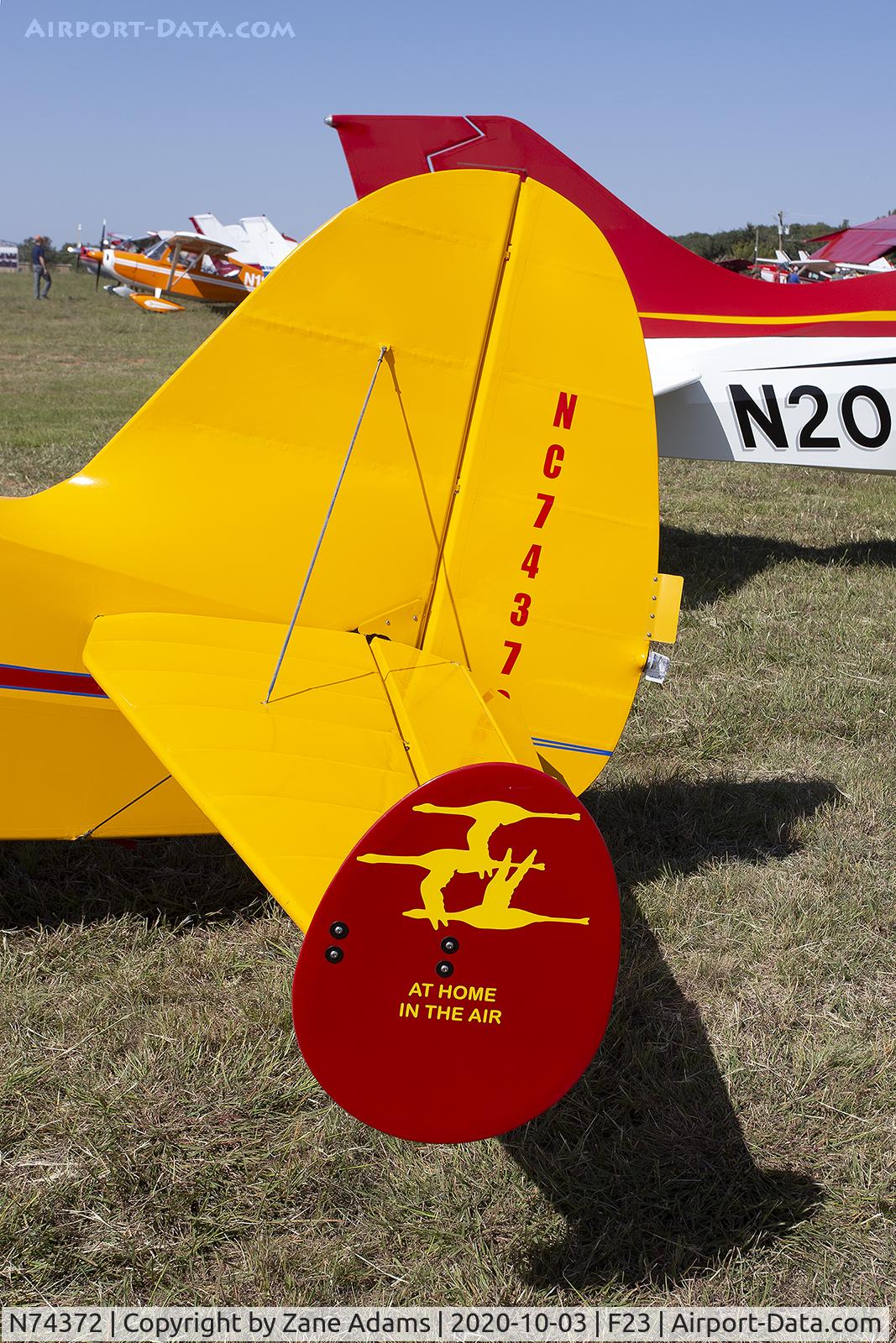 N74372, 1947 Bellanca 14-13-2 Cruisair Senior C/N 1485, 2020 Ranger Antique Airfield Fly-In, Ranger, TX
