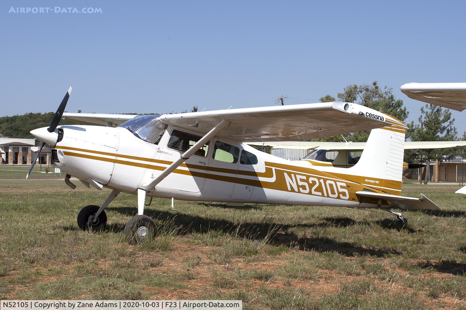 N52105, 1974 Cessna 180J C/N 18052504, 2020 Ranger Antique Airfield Fly-In, Ranger, TX