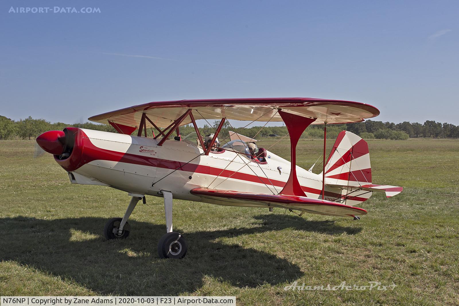 N76NP, 1976 Stolp SA-300 Starduster Too C/N SA-300-726, 2020 Ranger Antique Airfield Fly-In, Ranger, TX