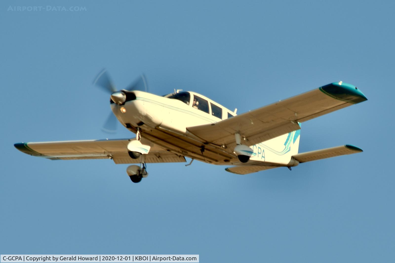 C-GCPA, 1970 Piper PA-32-300 Cherokee Six Cherokee Six C/N 32-40931, Landing 28R.