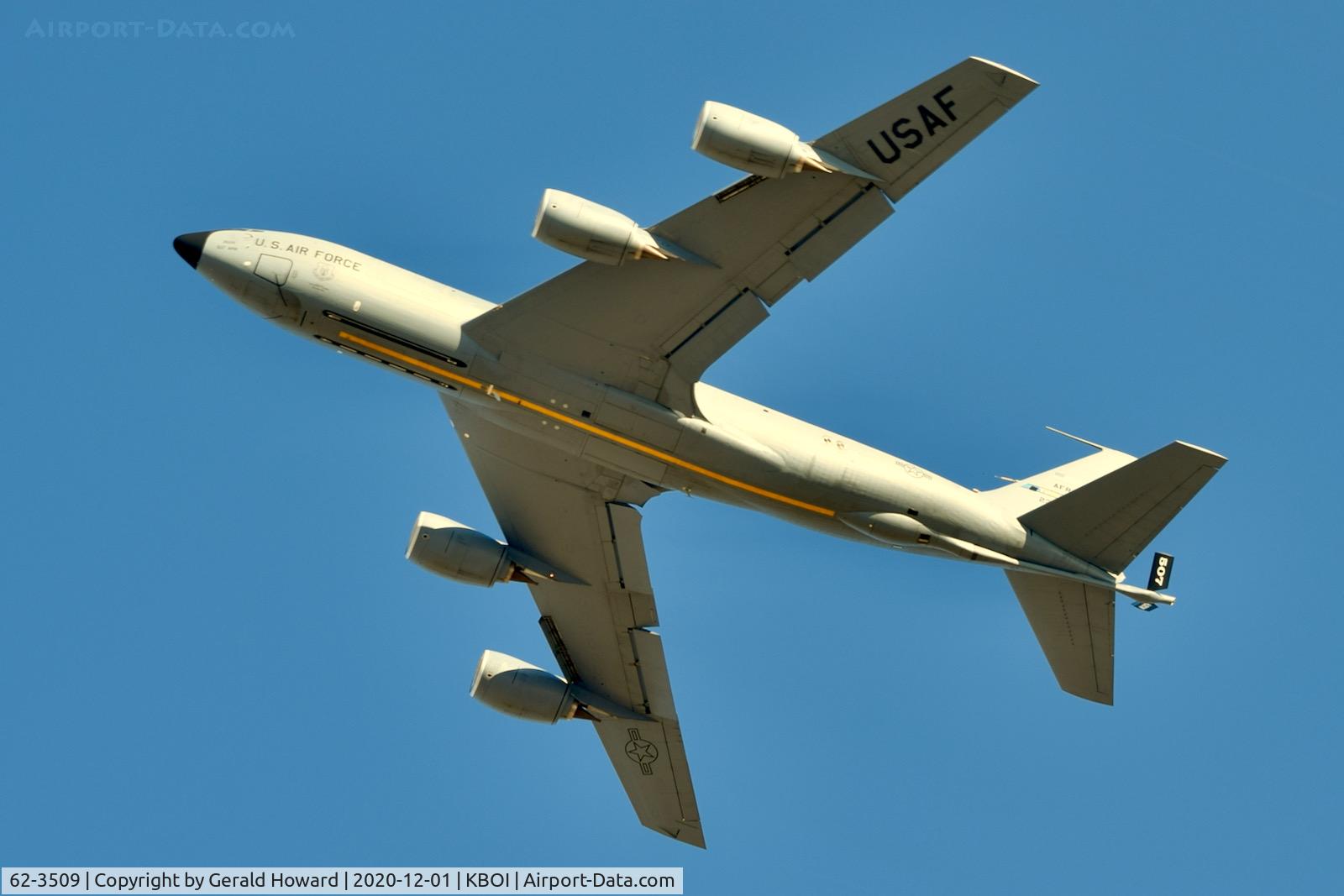 62-3509, 1962 Boeing KC-135R Stratotanker C/N 18492, 507th ARW, Tinker AFB, OK.
