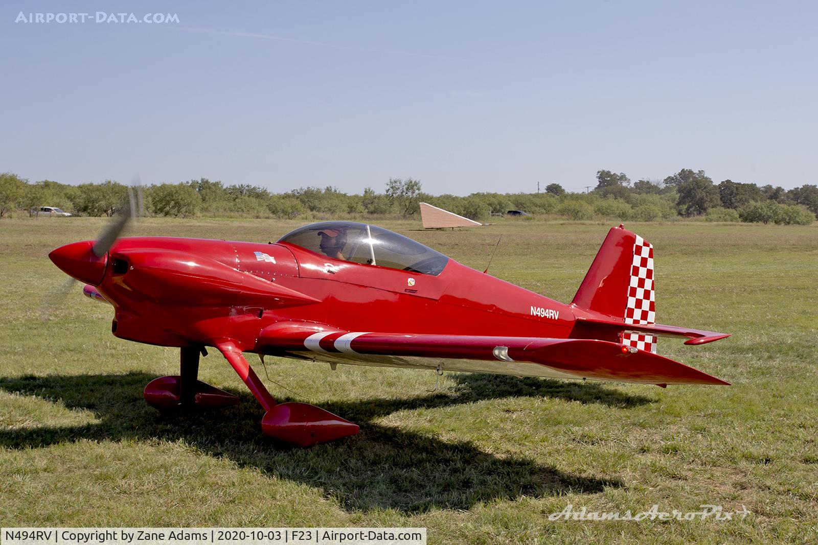 N494RV, 2006 Vans RV-4 C/N 0002, 2020 Ranger Antique Airfield Fly-In, Ranger, TX