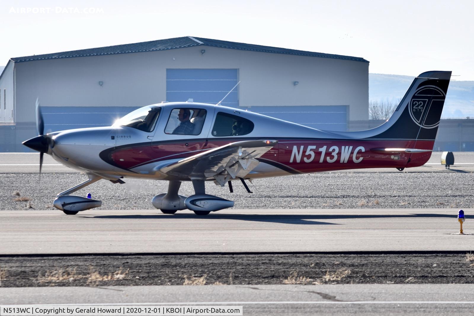 N513WC, 2013 Cirrus SR22T GTS C/N 0519, Taxiing on Alpha.