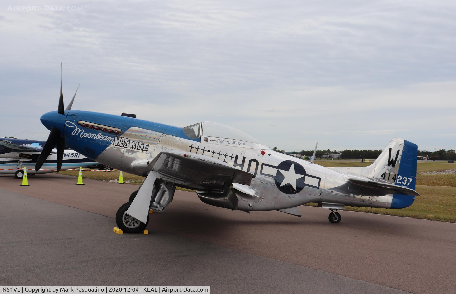 N51VL, 1944 North American F-51D Mustang C/N 122-40196, North American P-51D