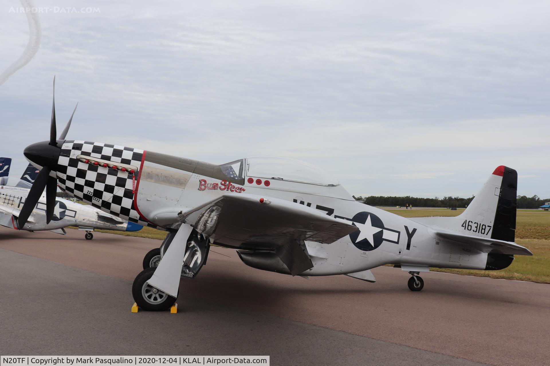 N20TF, 1967 North American (Cavalier) TF-51D Mustang C/N AF67-14866, North American TP-51D