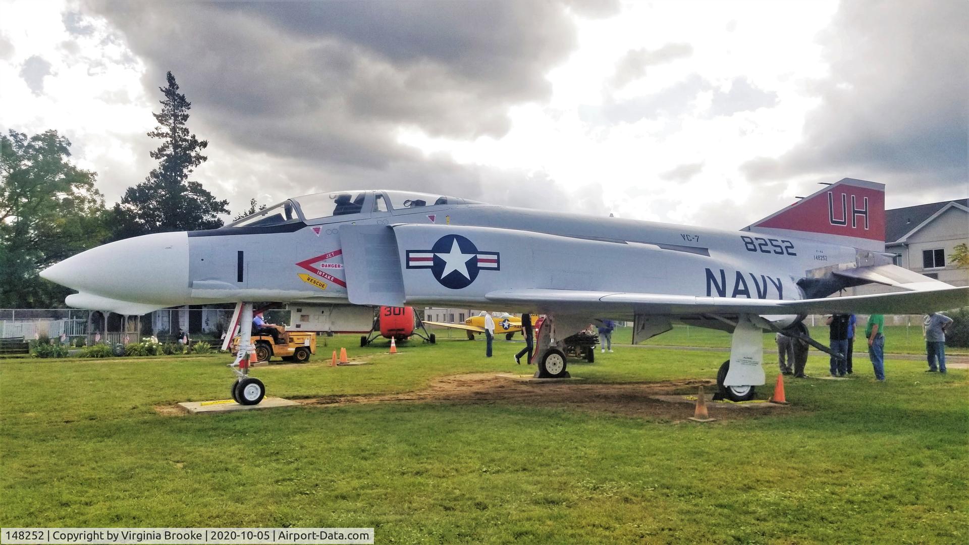 148252, McDonnell F-4A Phantom II C/N 24, BuNo 148252 on display at the Wings of Freedom Aviation Museum, Horsham, PA - October 2020