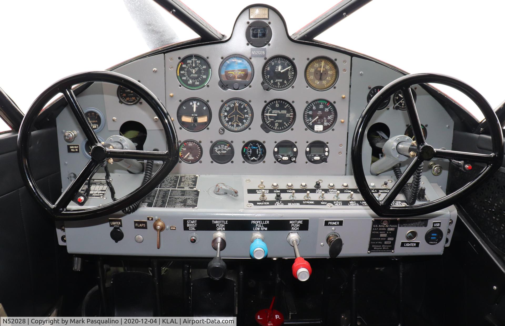 N52028, 1944 Stinson V77 Reliant C/N 77-229, Stinson V77