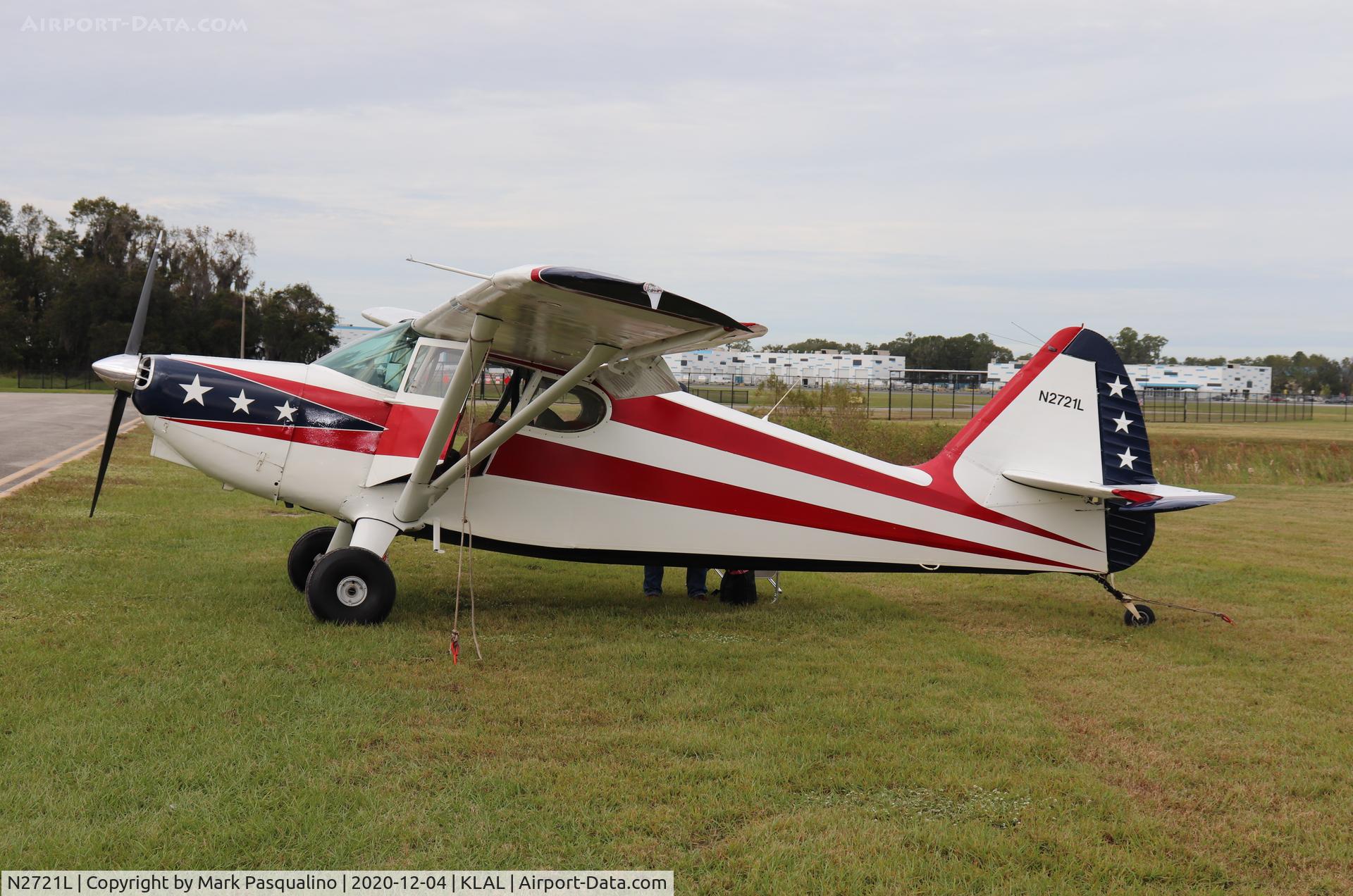 N2721L, 1947 Stinson 108-2 Voyager C/N 108-2721, Stinson 108-2