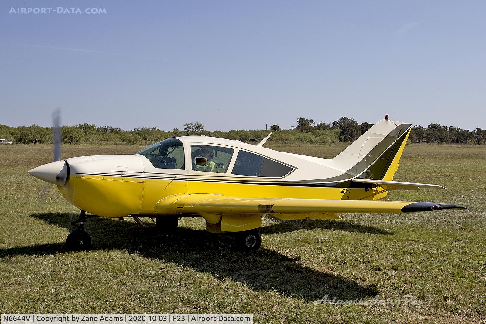 N6644V, 1970 Bellanca 17-30A Viking C/N 30281, 2020 Ranger Antique Airfield Fly-In, Ranger, TX