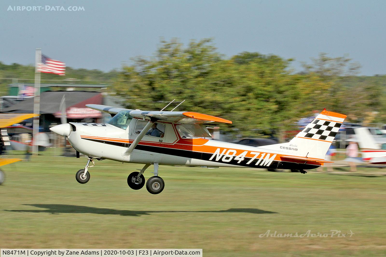 N8471M, 1970 Cessna A150K Aerobat C/N A15000171, 2020 Ranger Antique Airfield Fly-In, Ranger, TX