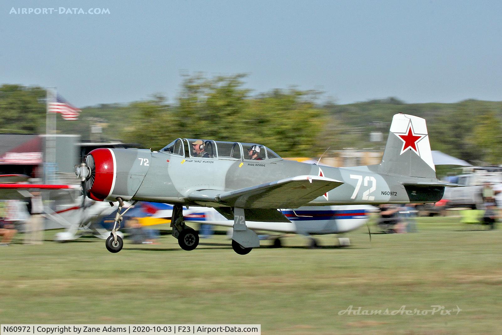 N60972, 1973 Nanchang CJ-6 C/N 2951278, 2020 Ranger Antique Airfield Fly-In, Ranger, TX
