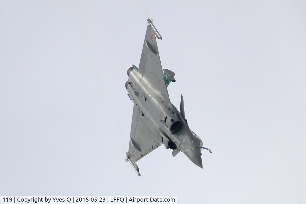 119, 2010 Dassault Rafale C C/N 119, Dassault Rafale C, On display, La Ferté-Alais Airfield (LFFQ) Air show 2015