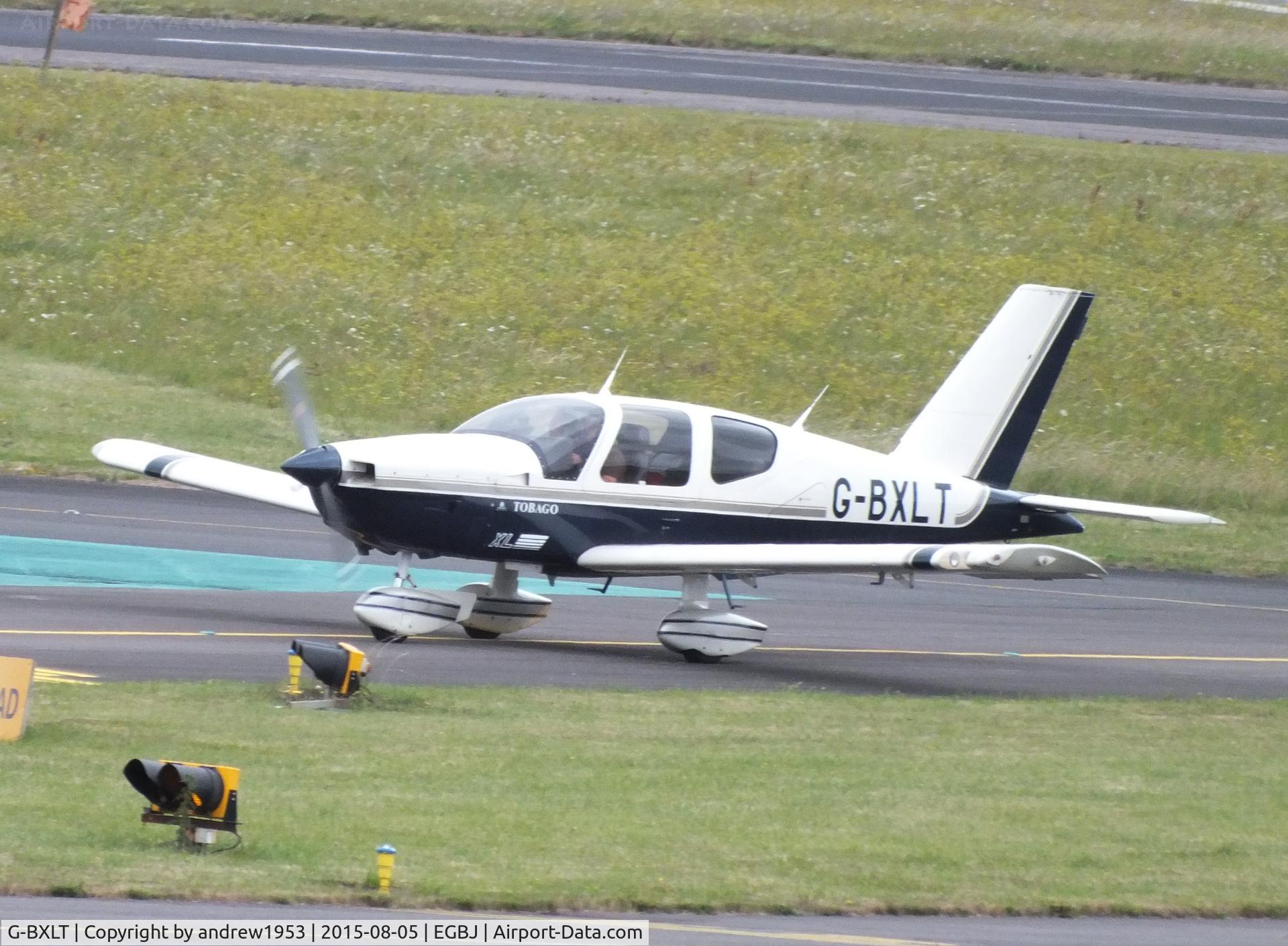 G-BXLT, 1992 Socata TB-200 Tobago XL C/N 1457, G-BXLT at Gloucestershire Airport.
