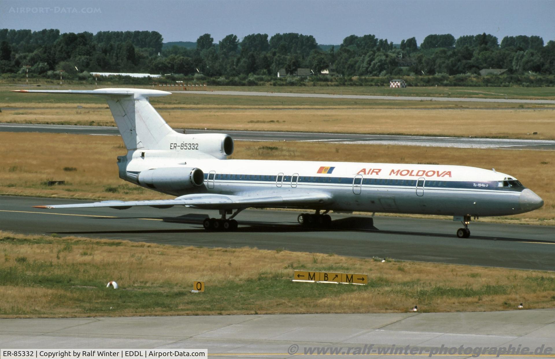 ER-85332, 1979 Tupolev Tu-154B-2 C/N 79A332, Tupolev Tu-154B-2 - 9U MLD Air Moldavia - 79A-332 - ER-85332 - 1994 - DUS
