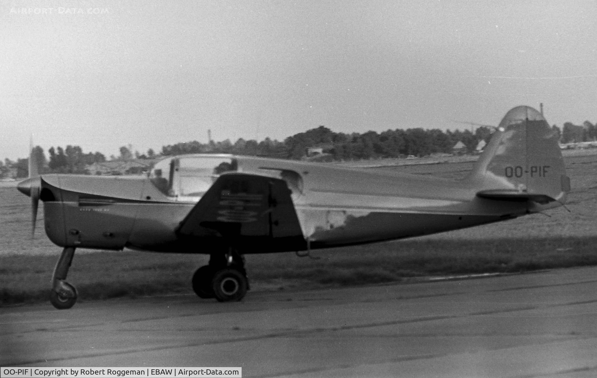 OO-PIF, Nord 1203 Norecrin C/N 100, MID 1960's.