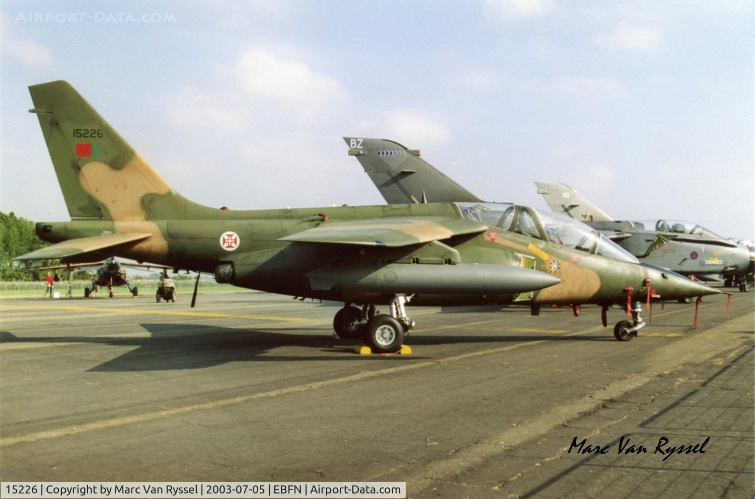 15226, Dassault-Dornier Alpha Jet A C/N 0080, Koksijde airshow 2003